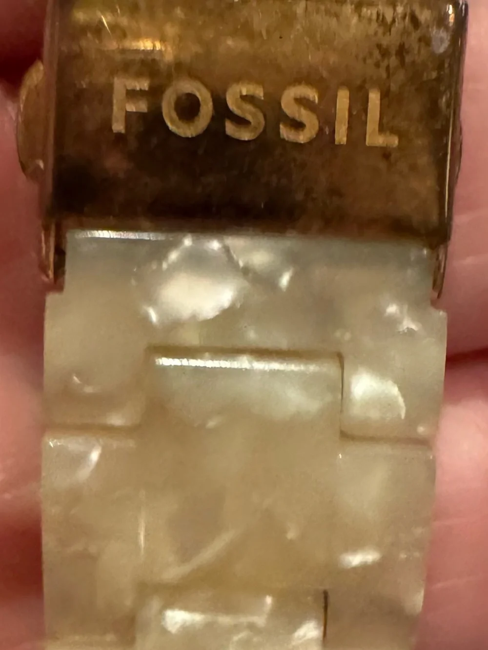 Fossil Gold Crystal-Accent Multifunction Watch
